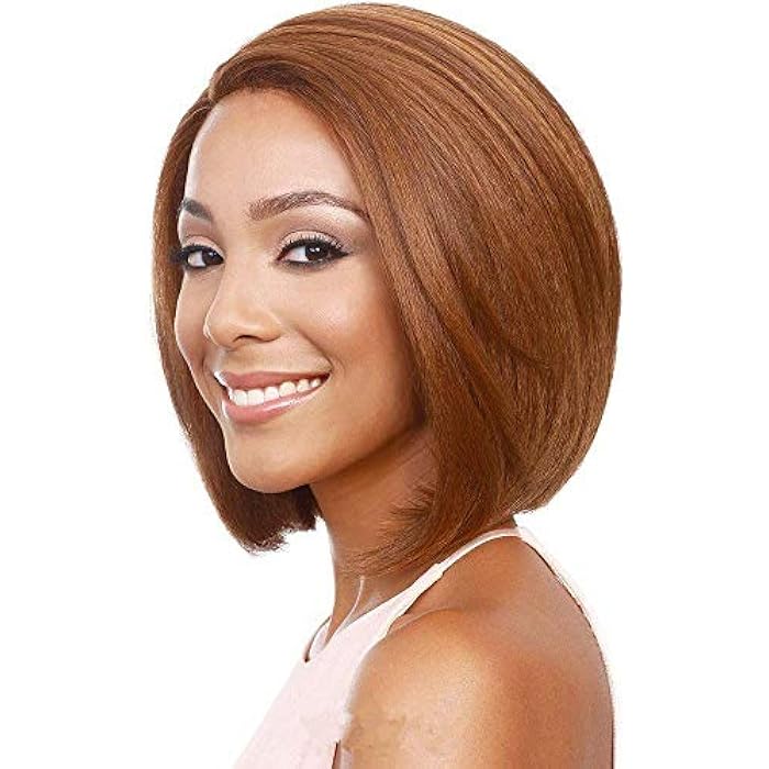 DILLARDS Yellow Lady Short Hair Wig - Image 4